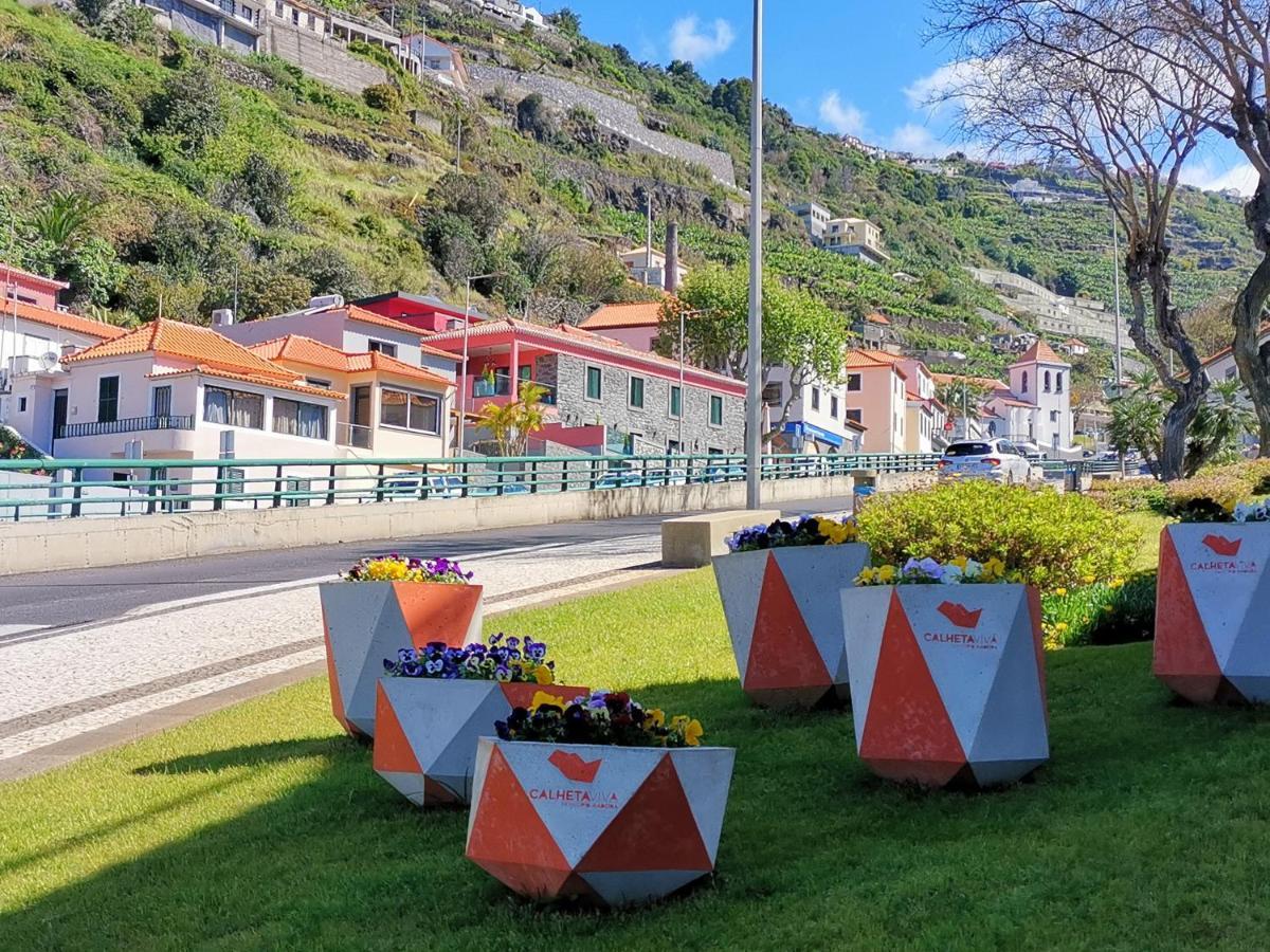 Charming Studios In Calheta Beach - Villa Esmeralda Екстер'єр фото